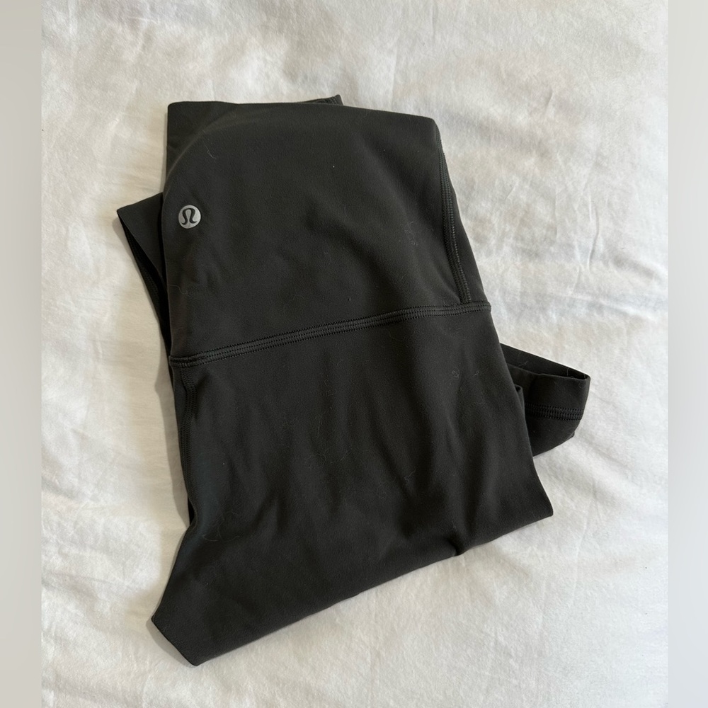 Lululemon align leggings 25” inseam size 4 charcoal gray
